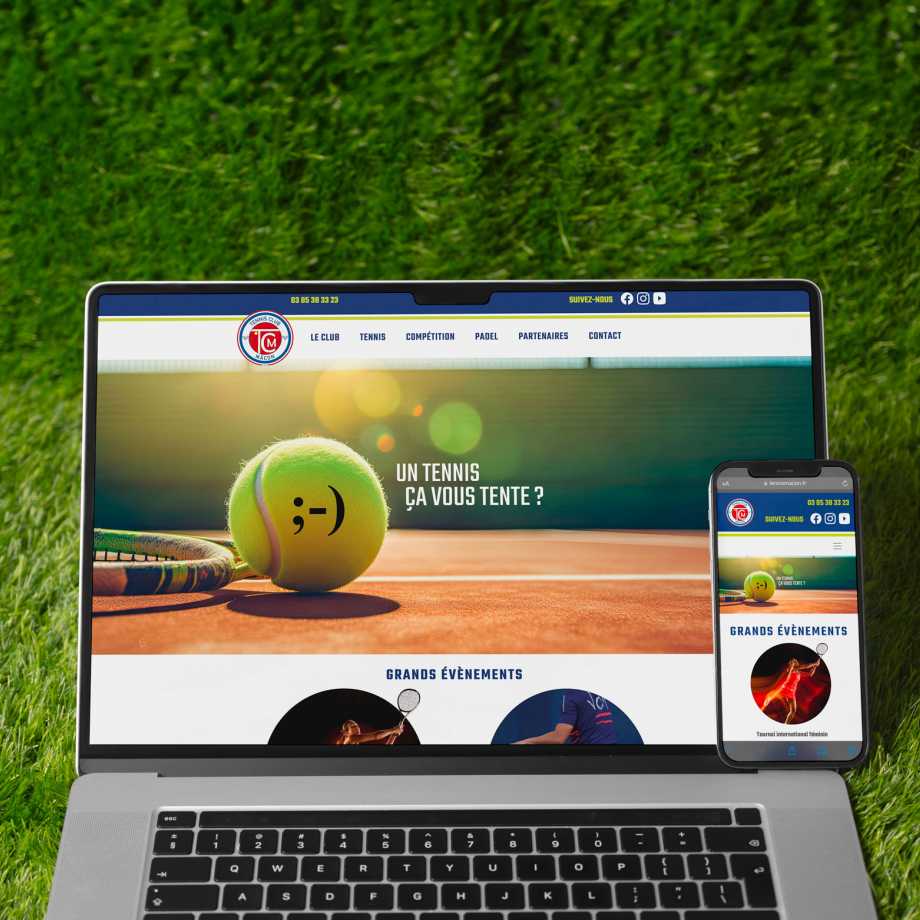 Nouveau site pour le Tennis Club de Mâcon