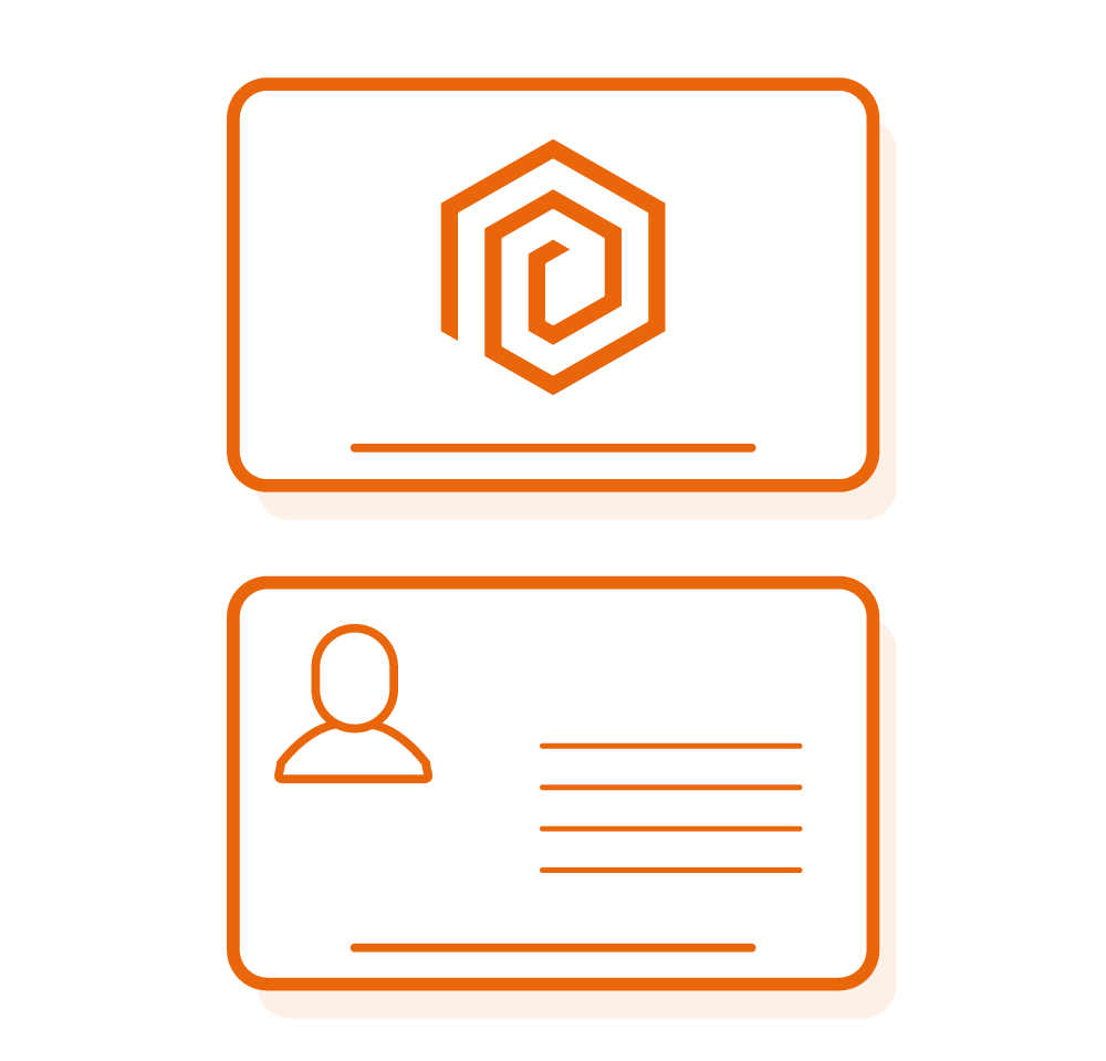 agence de communication création de cartes de visites