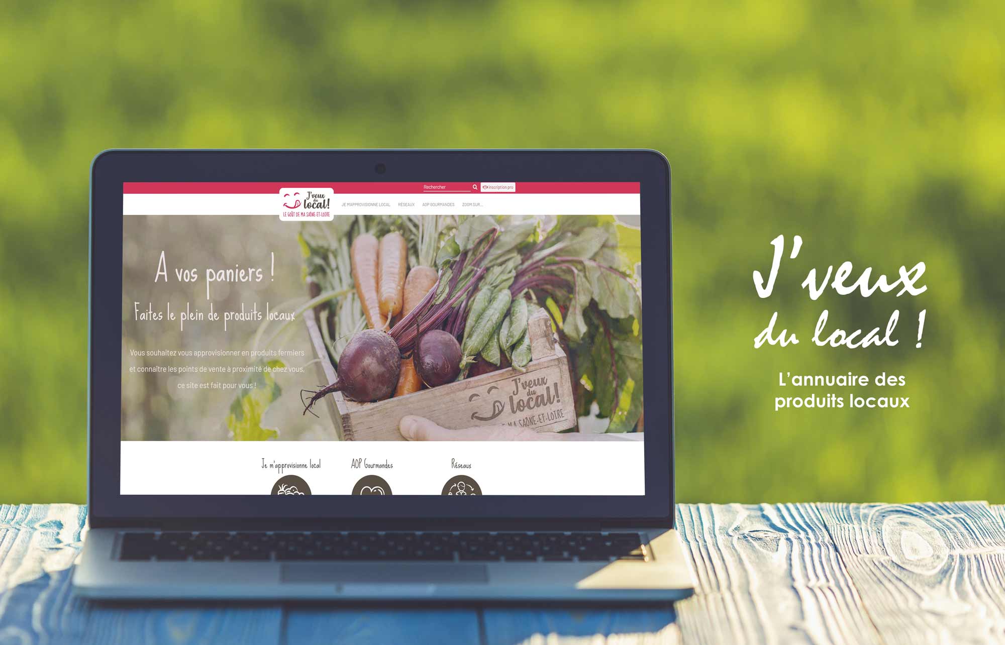 création annuaire produits locaux