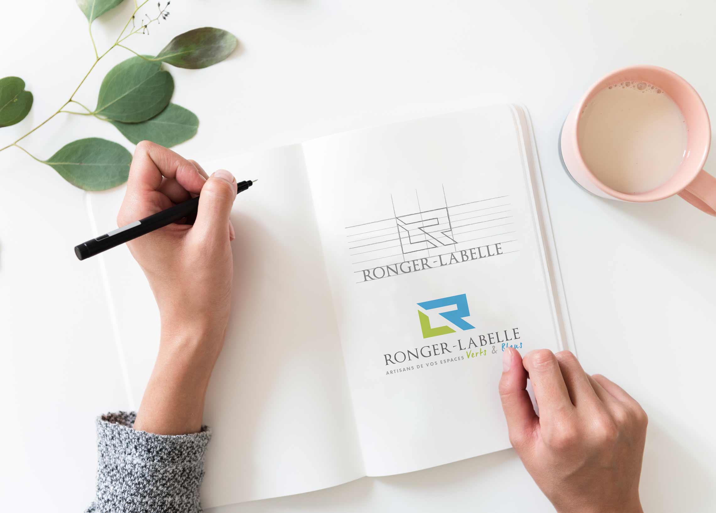 création logotype Ronger-Labelle