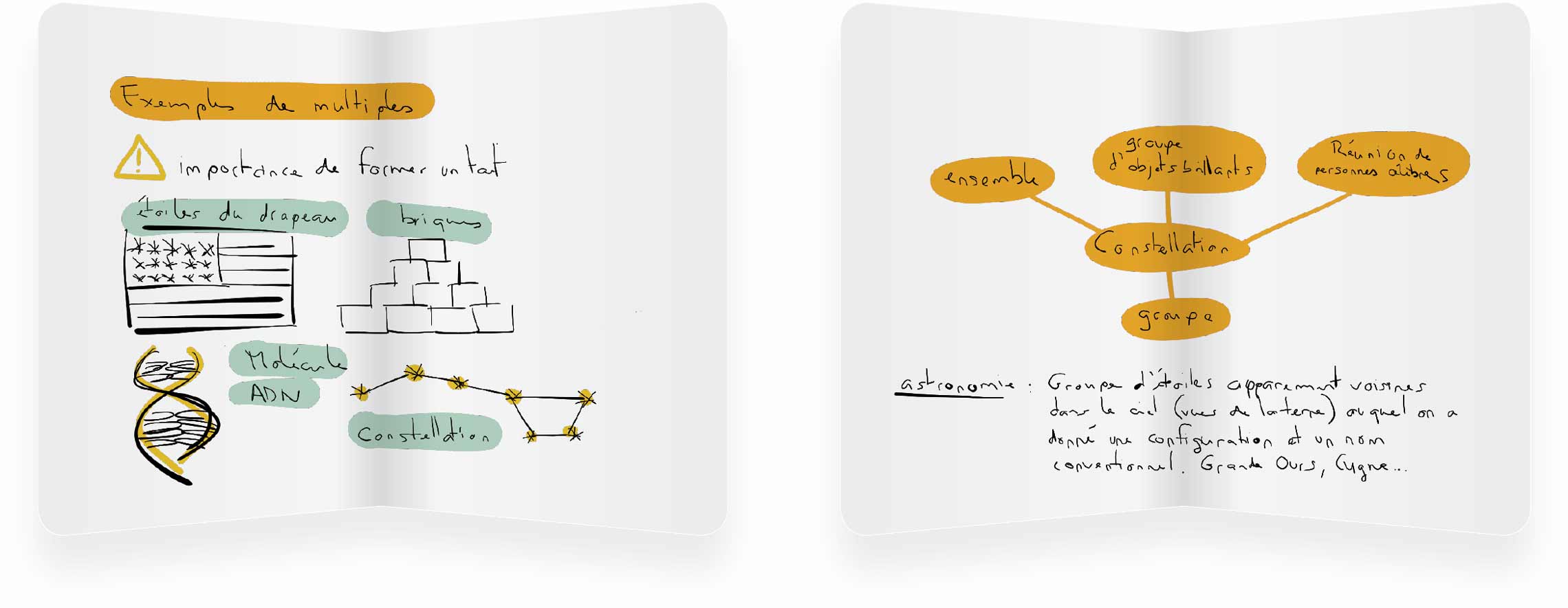 Extraits de carnets de recherche